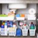 under-sink organization kitchen