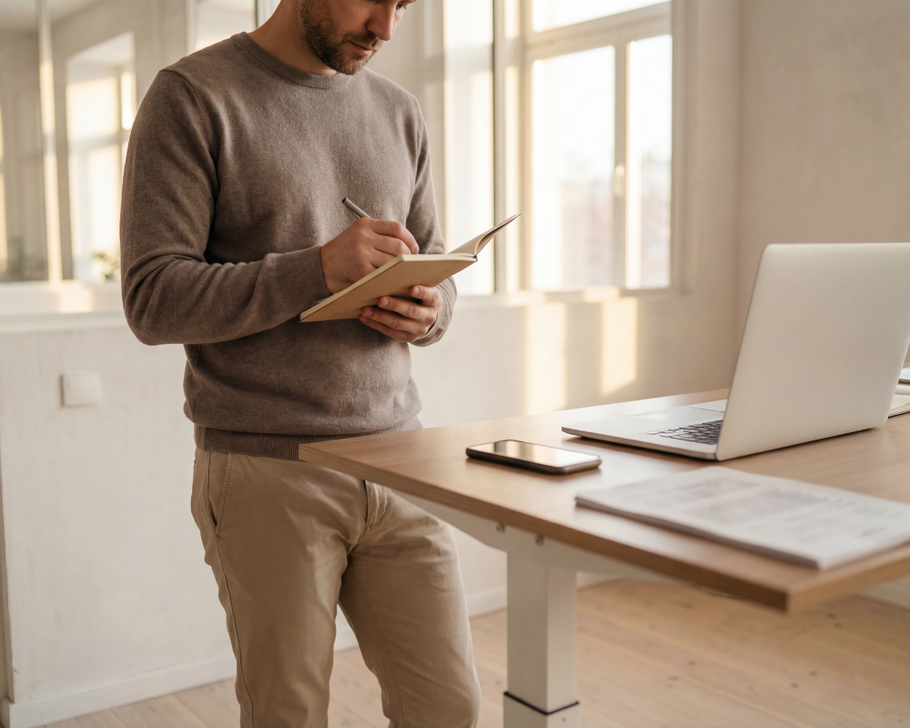 electric standing desks for small offices